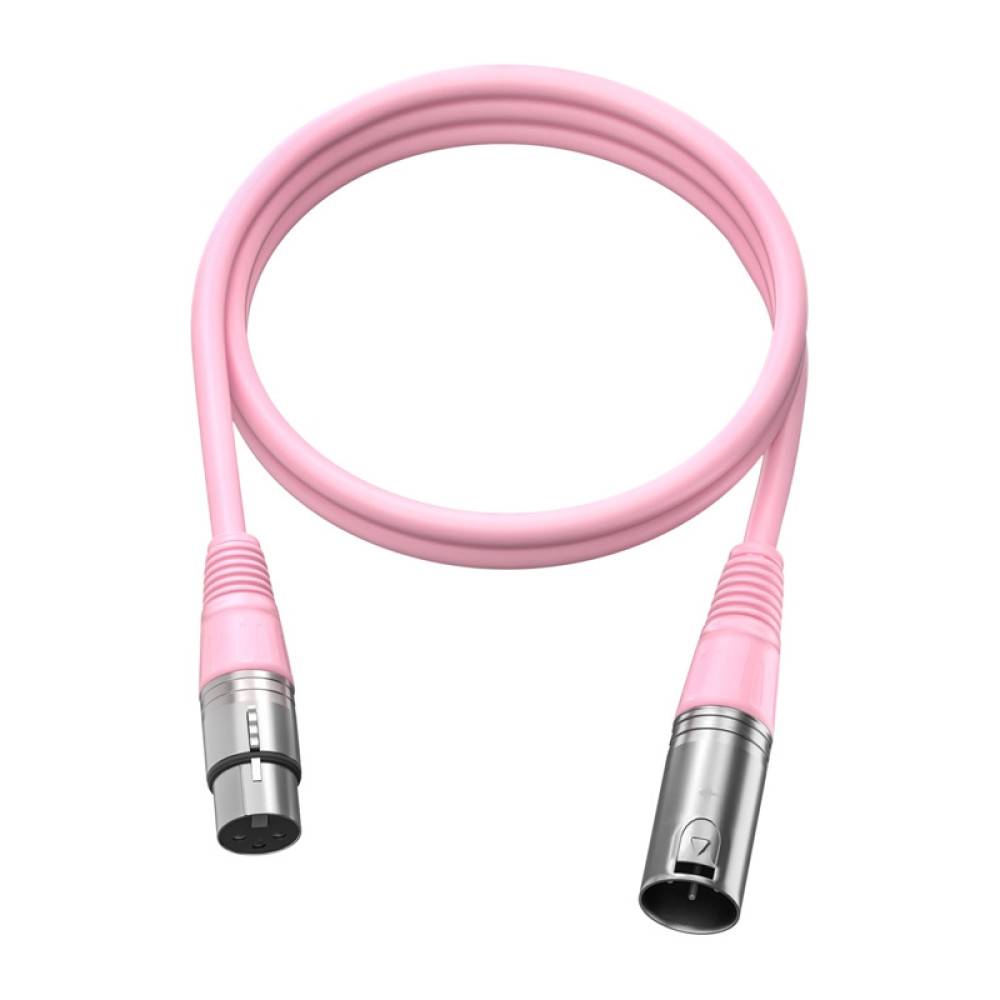 Καλώδιο Fifine XLR L9C, 180 εκ. (Ροζ)
