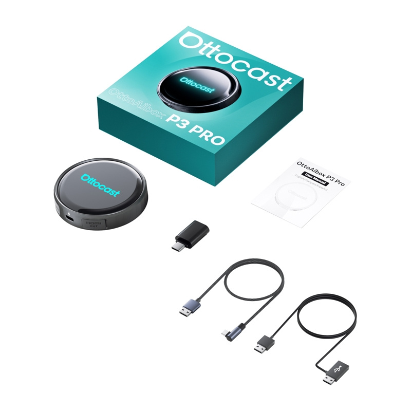 Ottocast OTTOAIBOX P3 Pro Ασύρματος προσαρμογέας Android