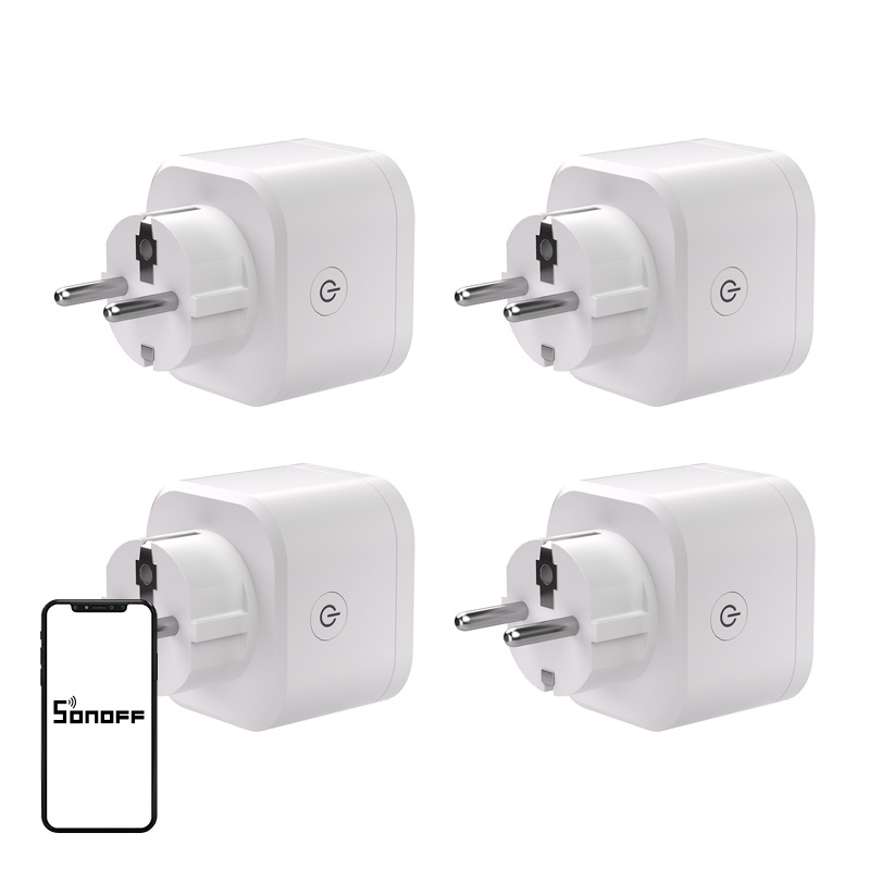 SONOFF S61s Matter Εξωτερική πρίζα μέσω Wi-Fi, συσκευασία 4 τεμαχίων