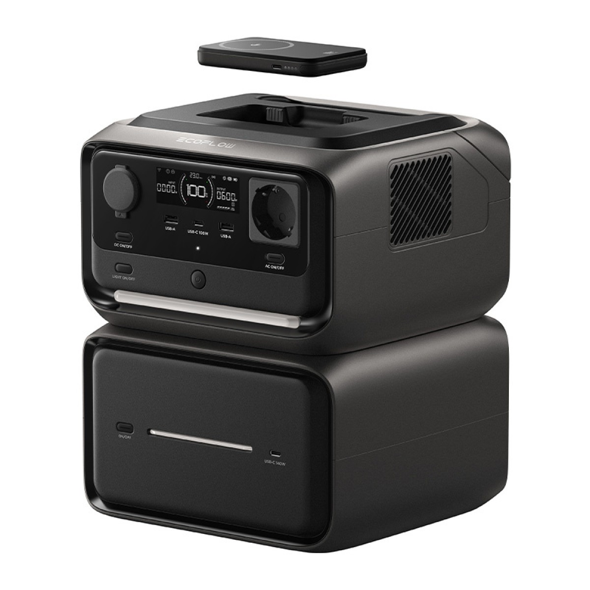 Σταθμός τροφοδοσίας EcoFlow River 3 Max Plus 858Wh (ασύρματος)