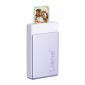 Φορητός εκτυπωτής φωτογραφιών LIENE Pearl N200 Pro 2x3" (Μωβ)