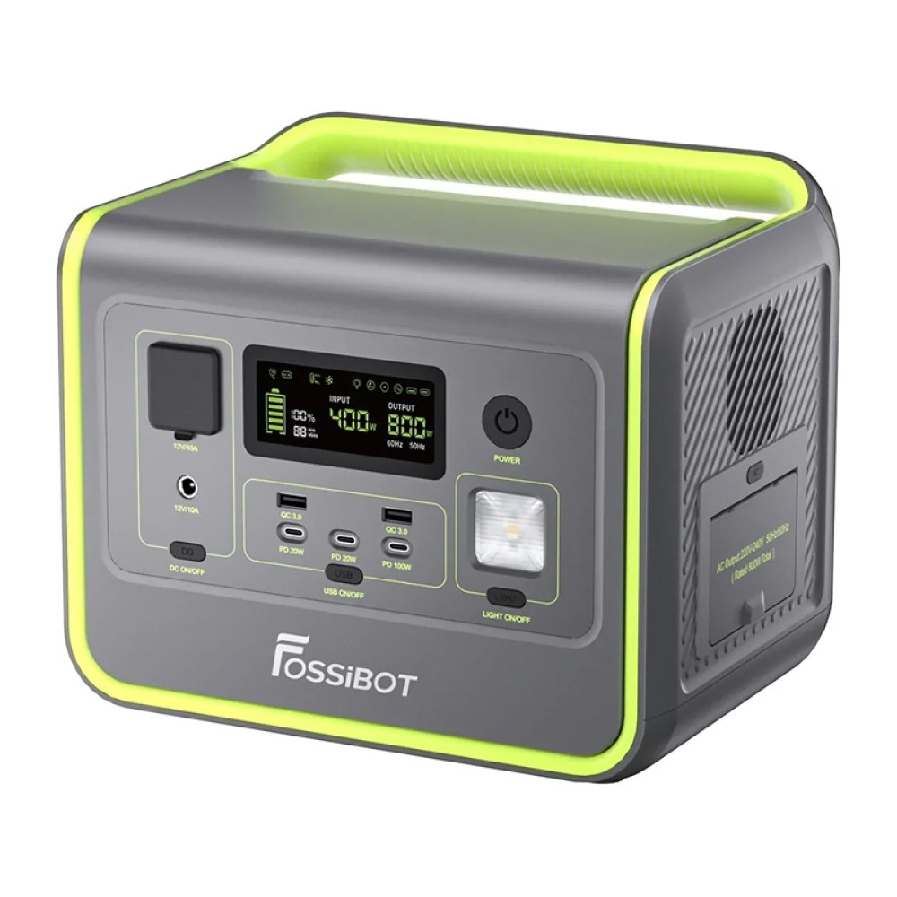 Σταθμός φόρτισης FOSSIBOT F800 800 W (Πράσινος)