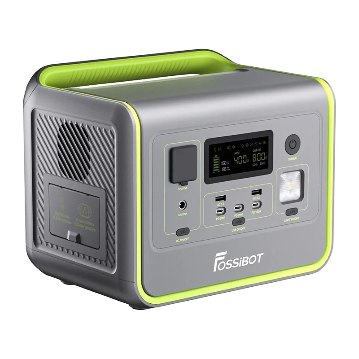 Σταθμός φόρτισης FOSSIBOT F800 800 W (Πράσινος)