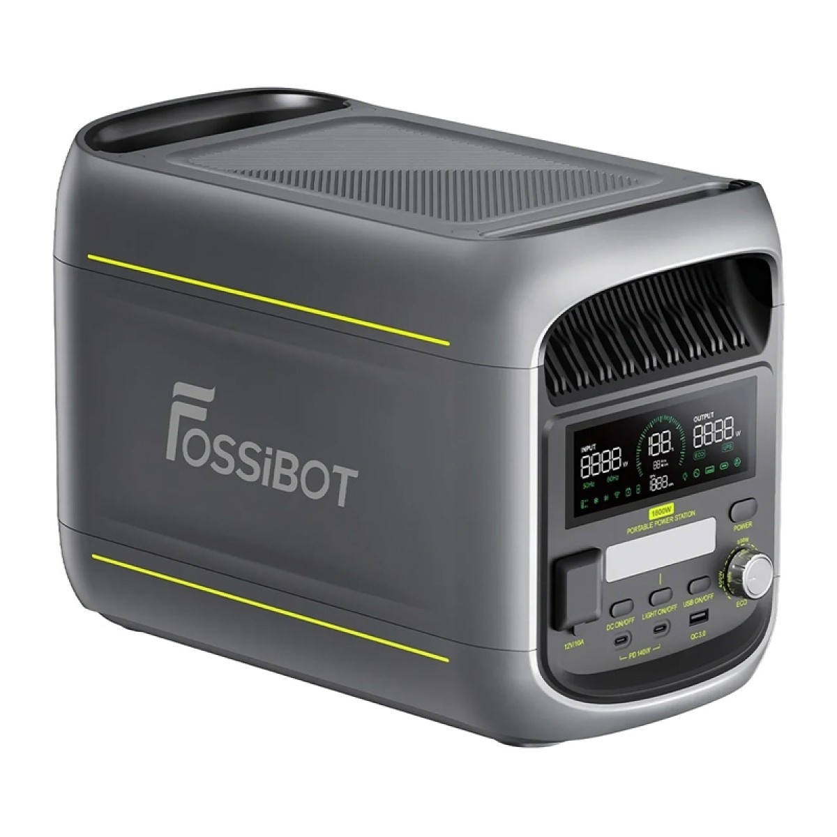 Σταθμός φόρτισης FOSSIBOT F1800 1800 W (γκρι)