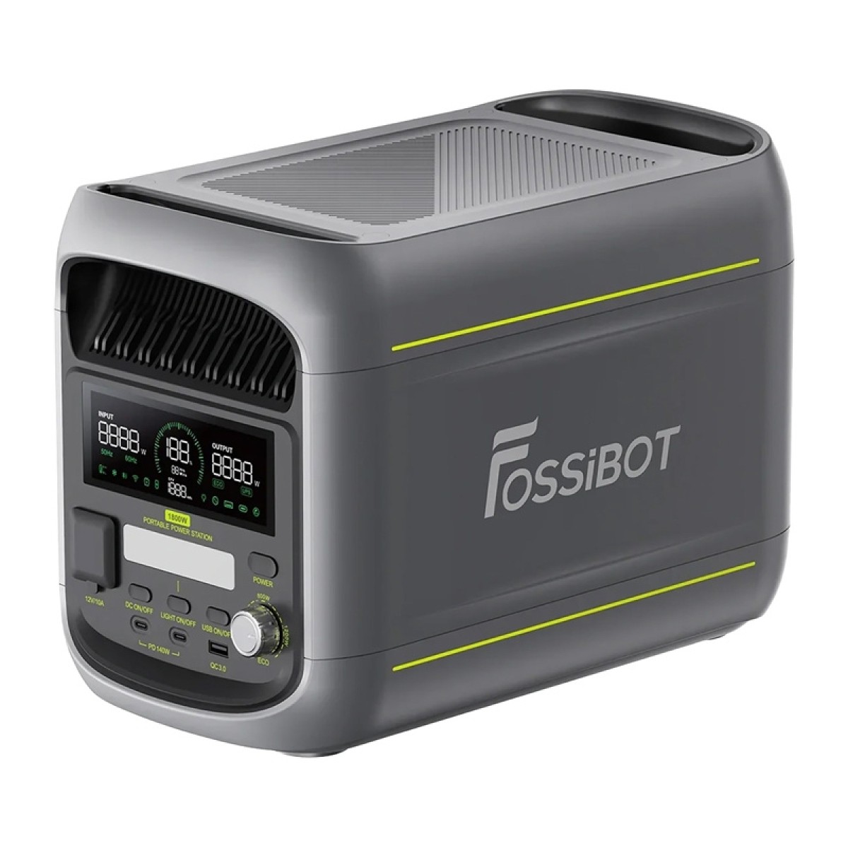 Σταθμός φόρτισης FOSSIBOT F1800 1800 W (γκρι)