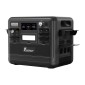 Σταθμός φόρτισης FOSSIBOT F2400 2400 W (Μαύρος)