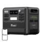 Σταθμός φόρτισης FOSSIBOT F2400 2400 W (Μαύρος)