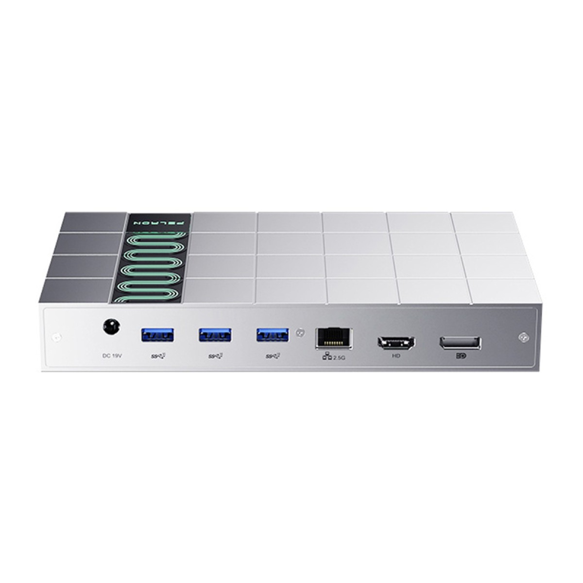 Σταθμός σύνδεσης Peladn G2E (Ασημί) Thunderbolt 5