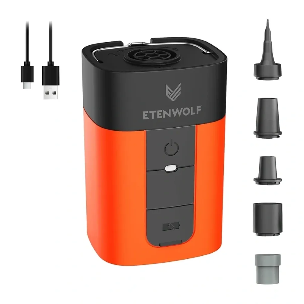 Ηλεκτρική αντλία Etenwolf AIR 5 5200mAh (Πορτοκαλί)