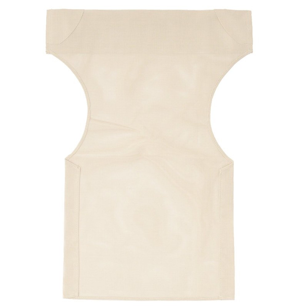 Διάτρητο πανί klikareto επαγγελματικό για πολυθρόνα σκηνοθέτη χρώματος εκρού 46x53x80