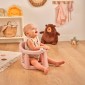 Παιδικό κάθισμα δαπέδου-μπάνιου σε ροζ χρώμα 33.5x31.6x25