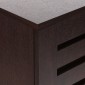 Παπουτσοθήκη-ντουλάπι REAL 10 ζεύγων 3 ράφια χρώμα καρυδί 60x34x90