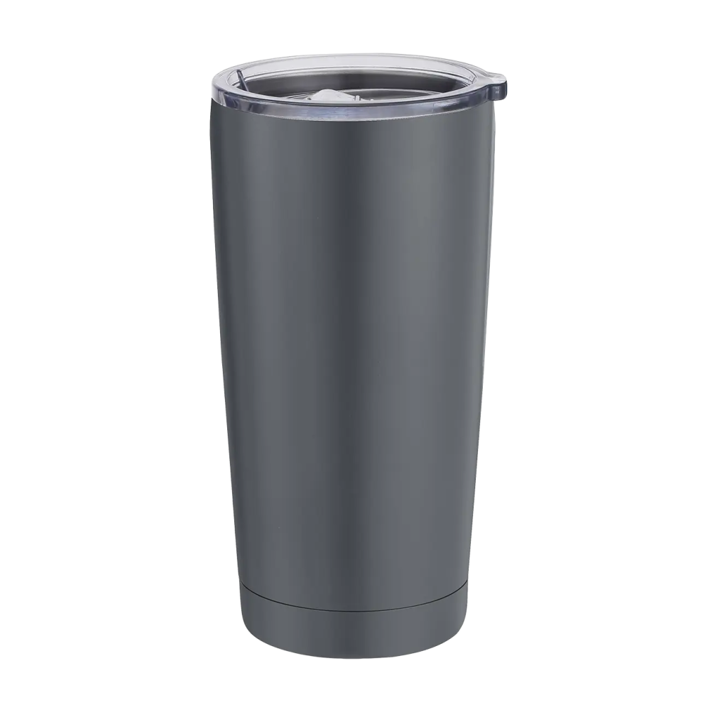 Θερμός κούπα "TOWER" σε γκρι χρώμα 600ml