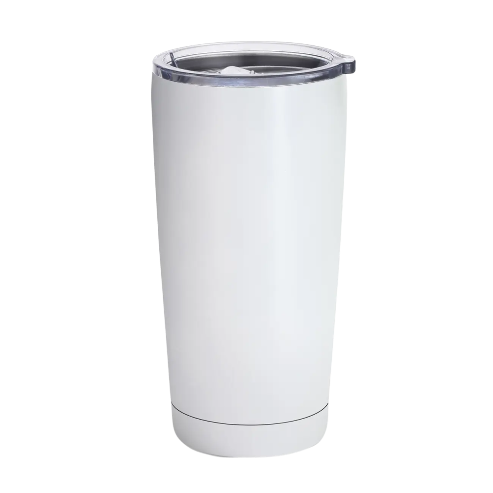 Θερμός κούπα "TOWER" σε λευκό χρώμα 600ml
