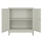 Μεταλλικό ντουλάπι Steel σε απόχρωση ανοιχτό γκρι 90x40x100