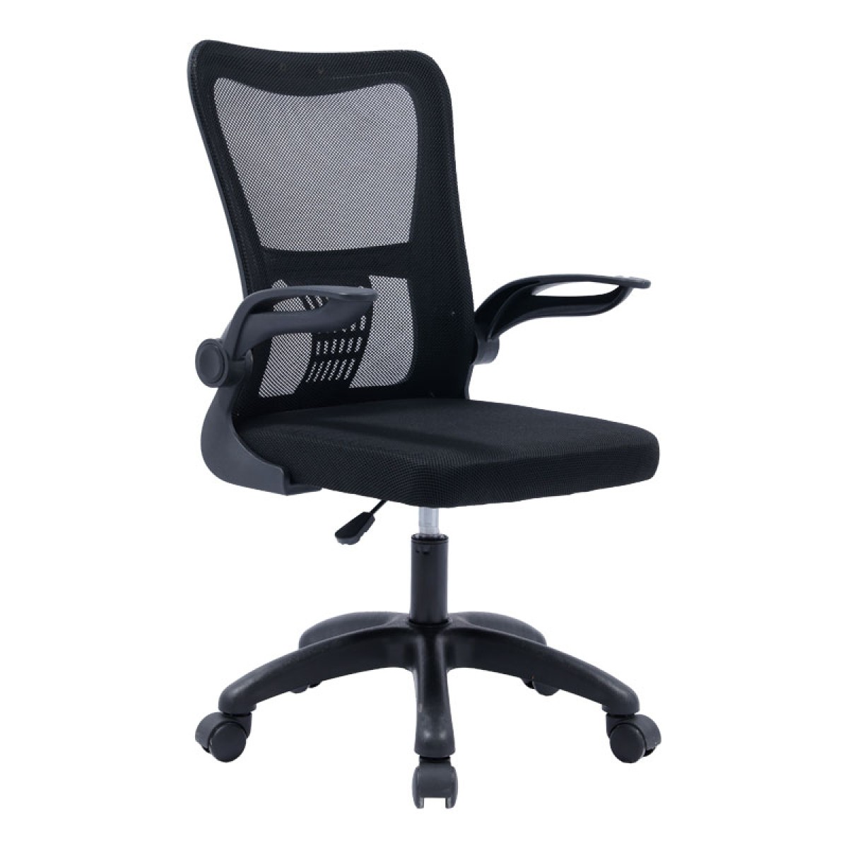 Καρέκλα γραφείου εργασίας LISE mesh μαύρο 57x53x90/100