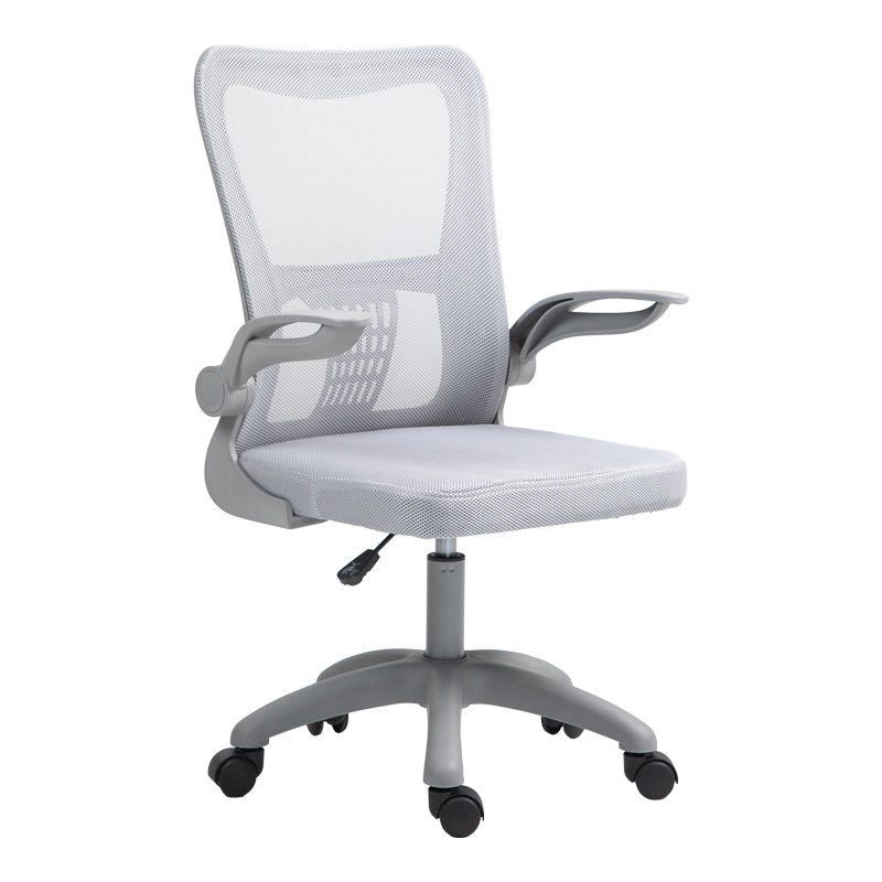 Καρέκλα γραφείου εργασίας LISE mesh γκρι 57x53x90/100
