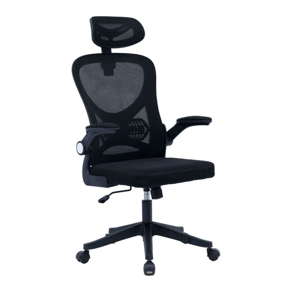 Καρέκλα γραφείου διευθυντή DINA mesh μαύρο 62x61x110/120