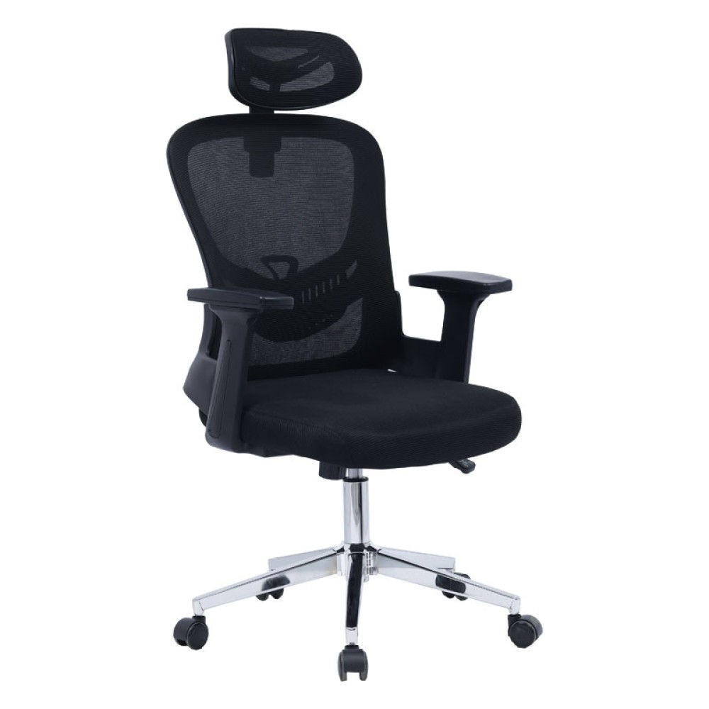 Καρέκλα γραφείου διευθυντή TUS mesh μαύρο 62x63x110/120
