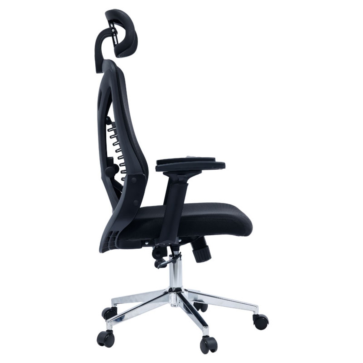 Καρέκλα γραφείου διευθυντή WING mesh μαύρο 65x61x117/125