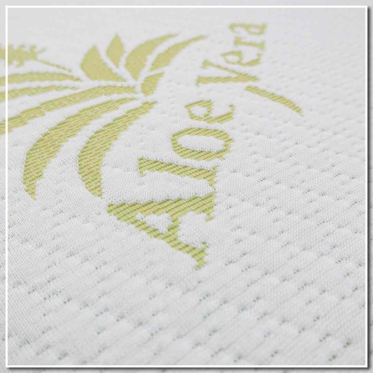 Ανώστρωμα διπλό "ALOE VERA" 160x200x4