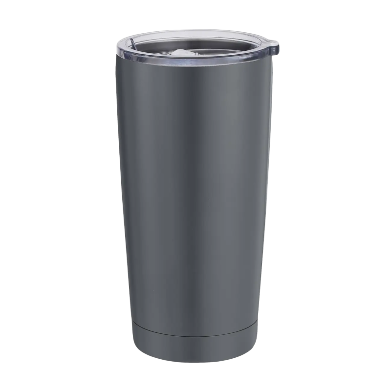Θερμός κούπα "TOWER" σε γκρι χρώμα 600ml