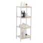 Ραφιέρα kit απο mdf σε χρώμα λευκό/σονόμα 35x35x100