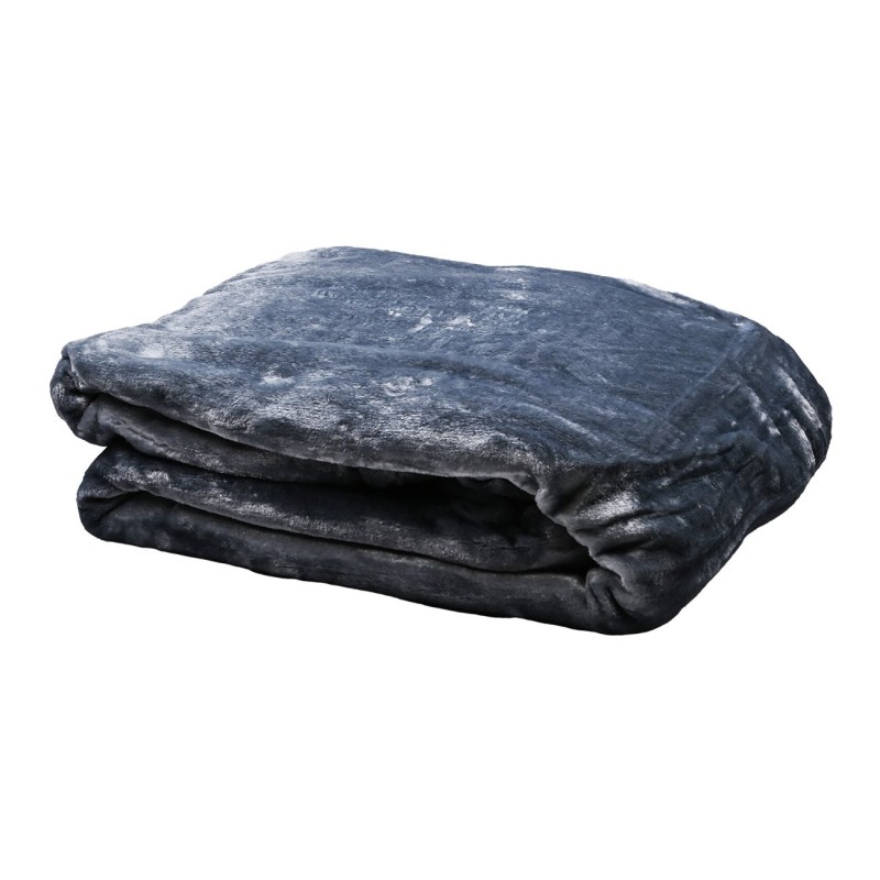 Κουβέρτα μινκ σε χρώμα γκρι 220x230