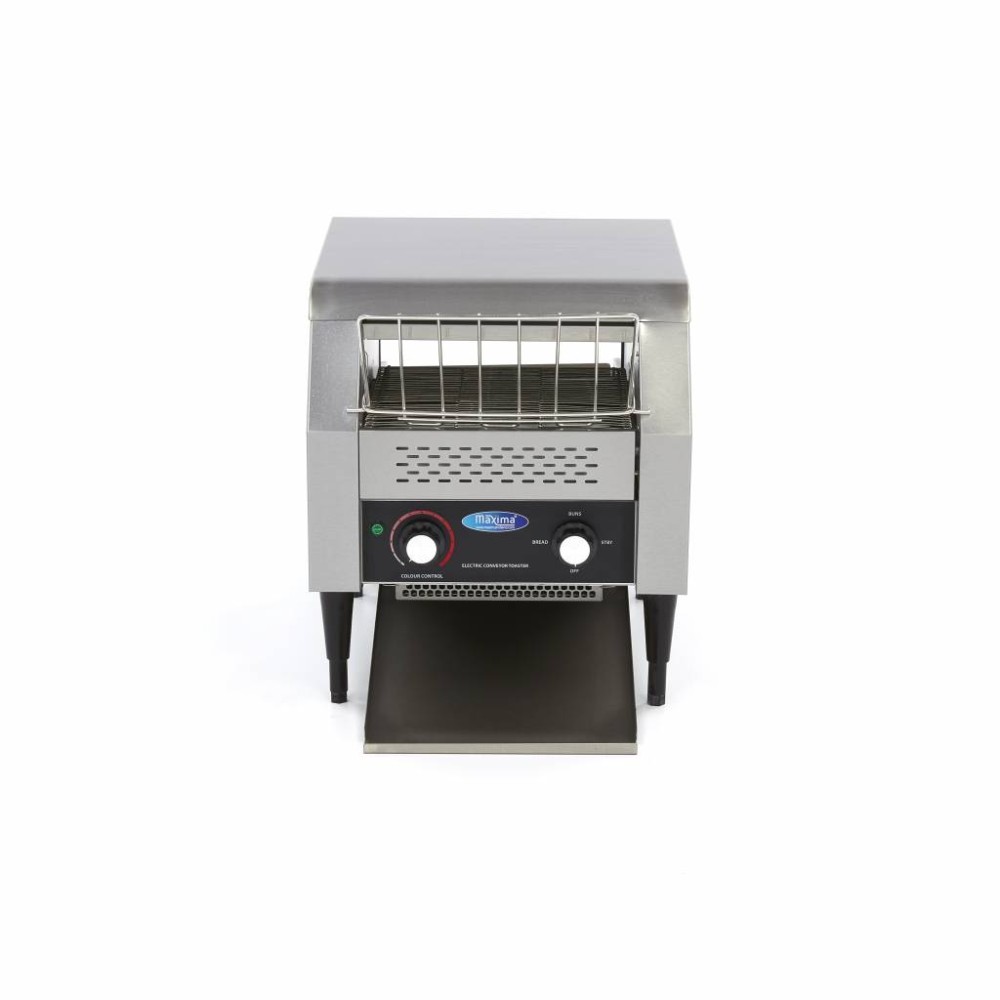 Toaster Conveyor - 300 Slices/h - Adjustable Speed - incl Crumb Tray