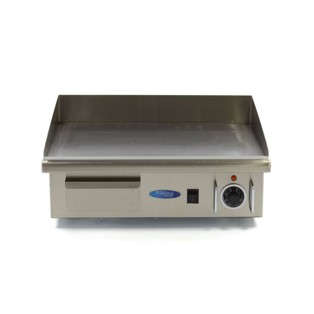 Griddle - Smooth - 55cm - incl Drip tray