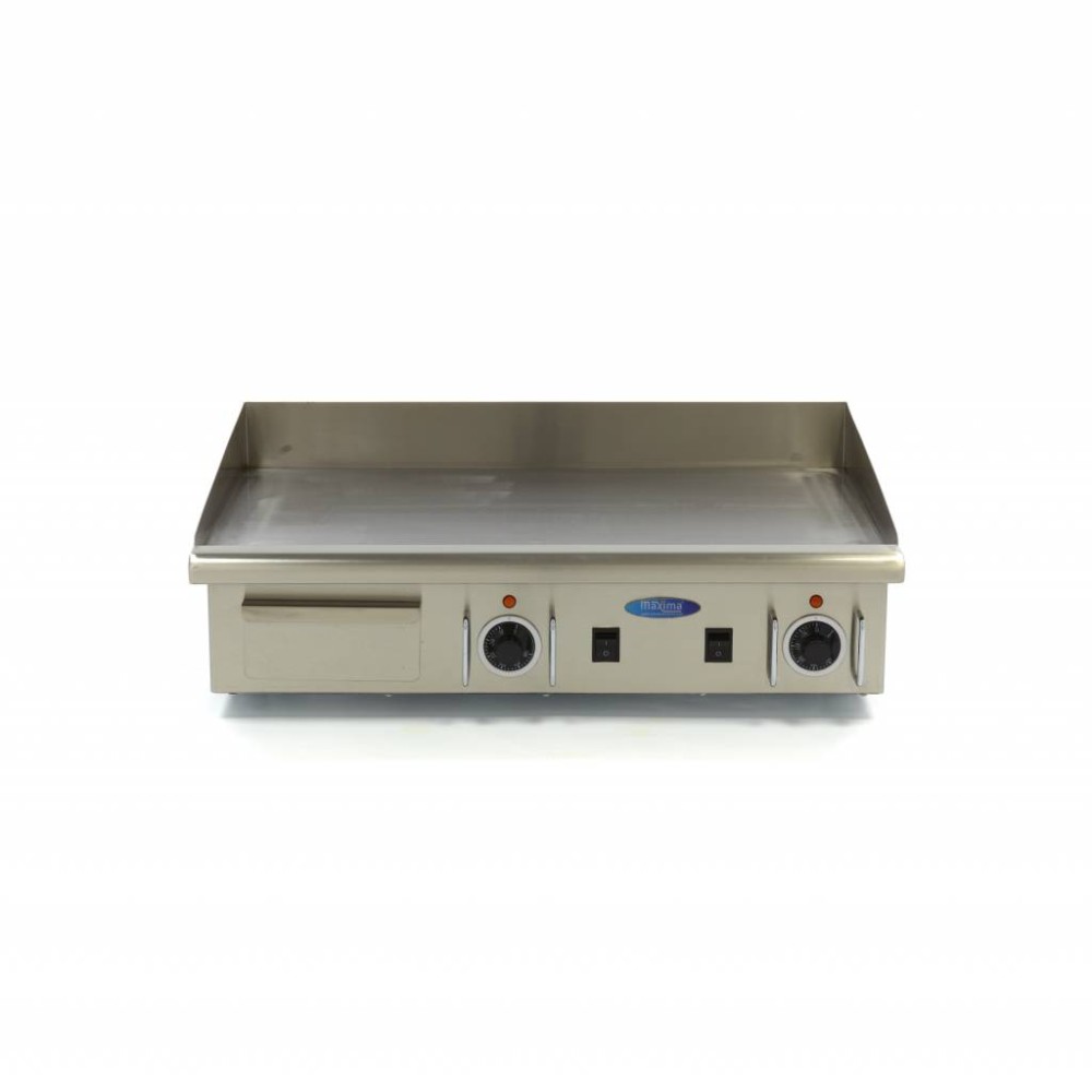 Griddle - Smooth - 73cm - incl Drip Tray - 400V