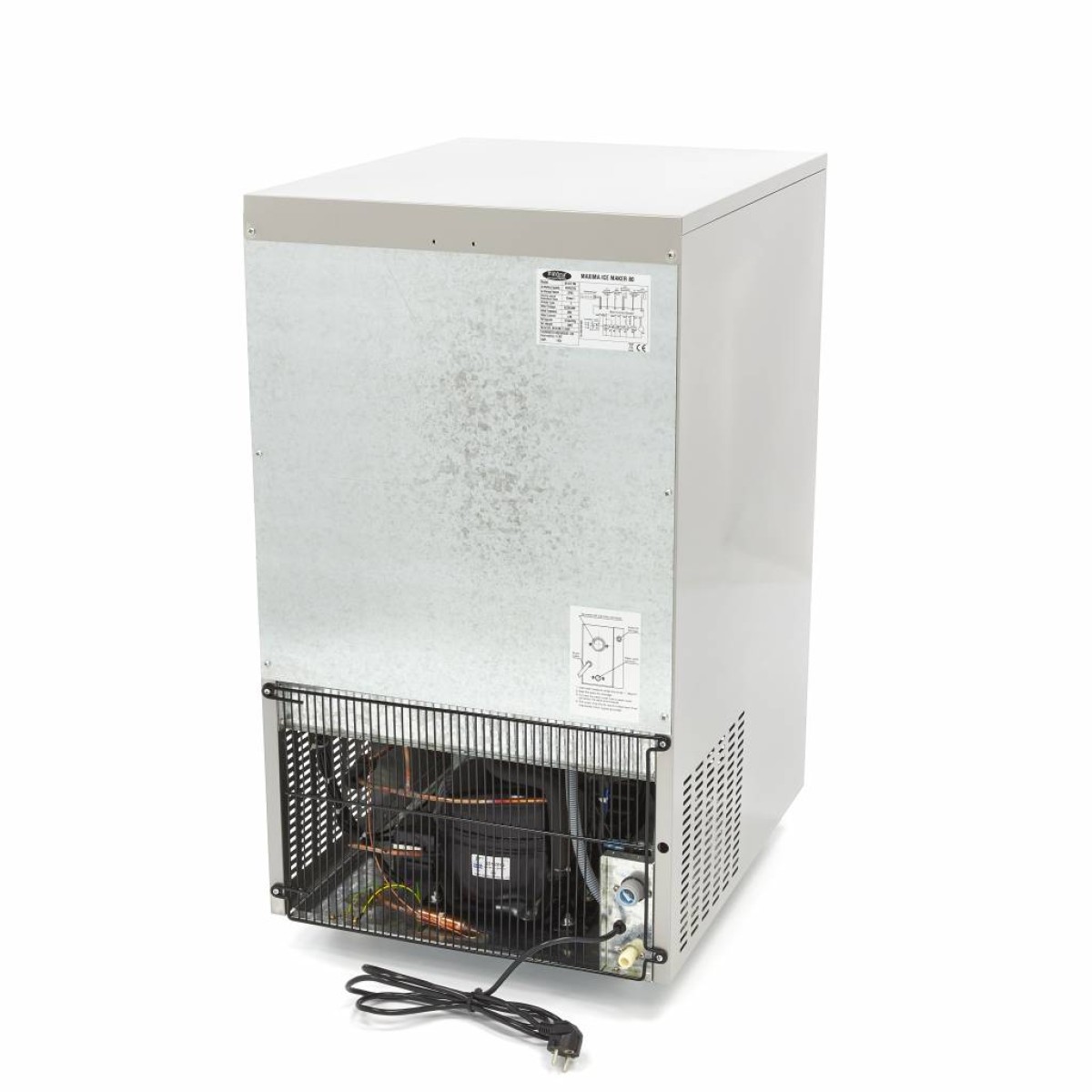 Ice Machine - 80kg/day - Bullet Cubes - Air Cooled