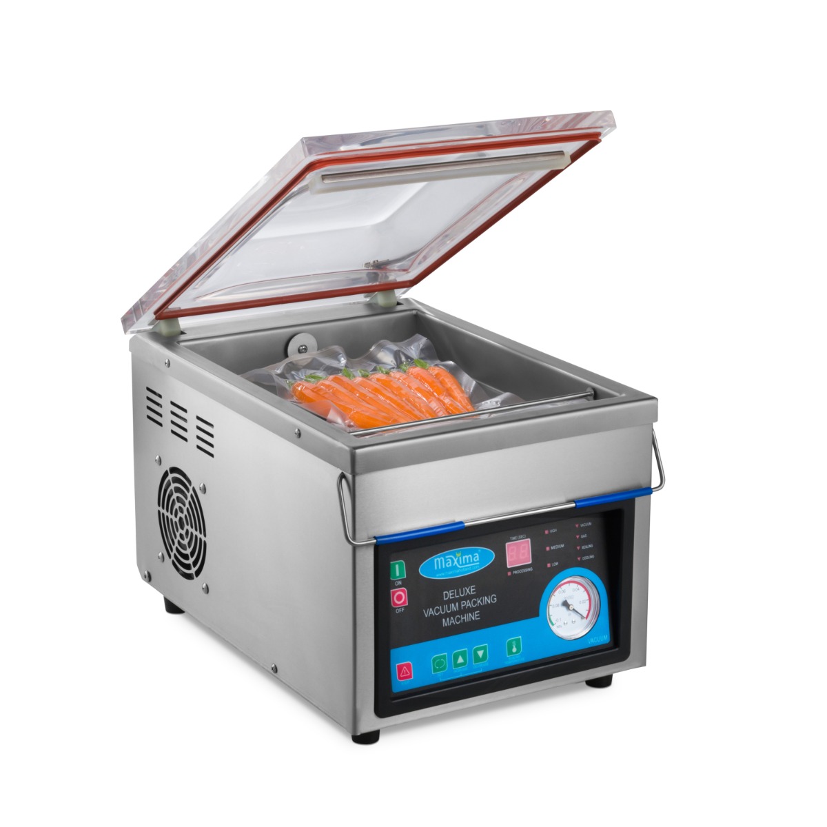 Vacuum Pack Machine - 26cm Seal - W28 x D38,5cm x H9 Chamber