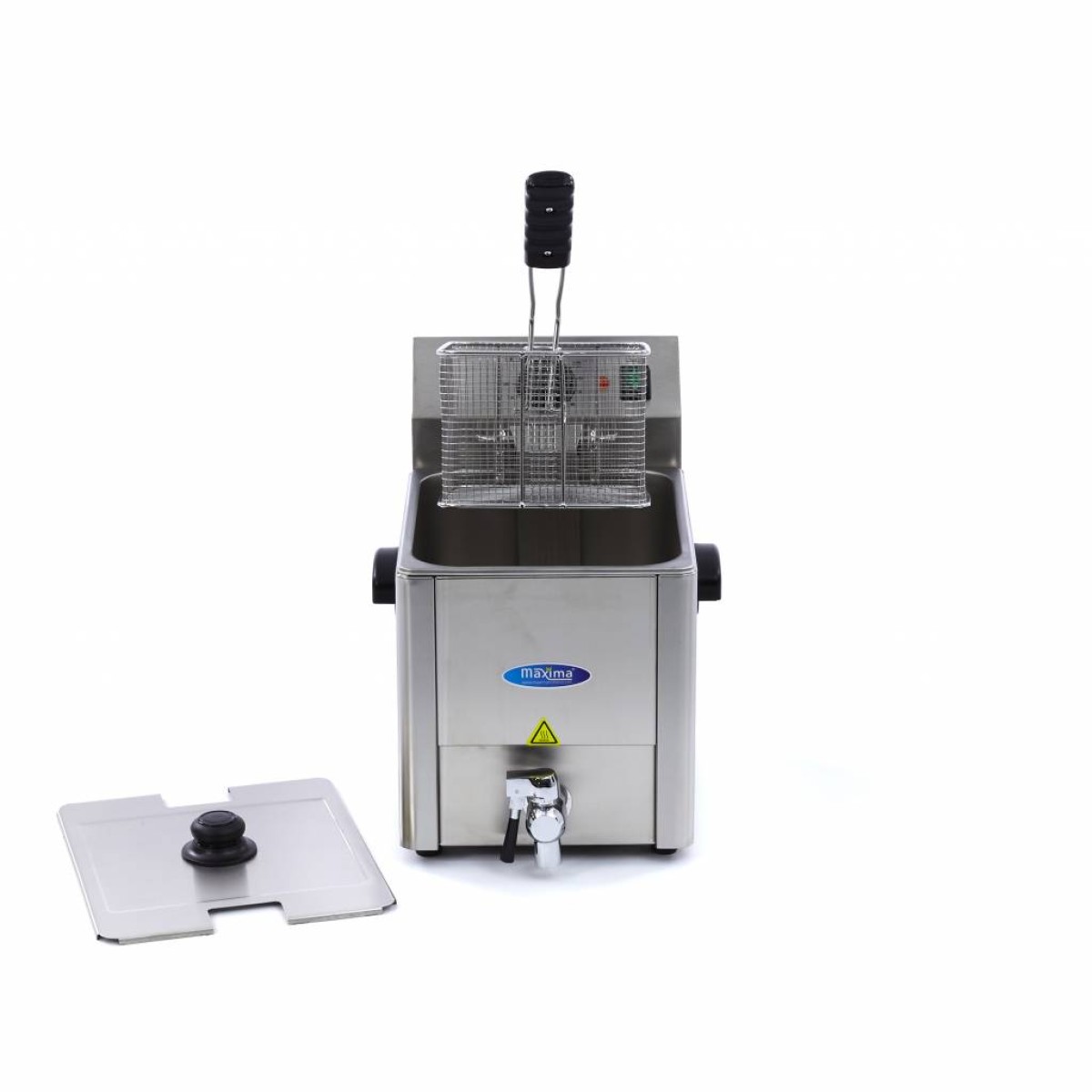 Deep Fryer - 8L - 1 Basket - with Drain Tap