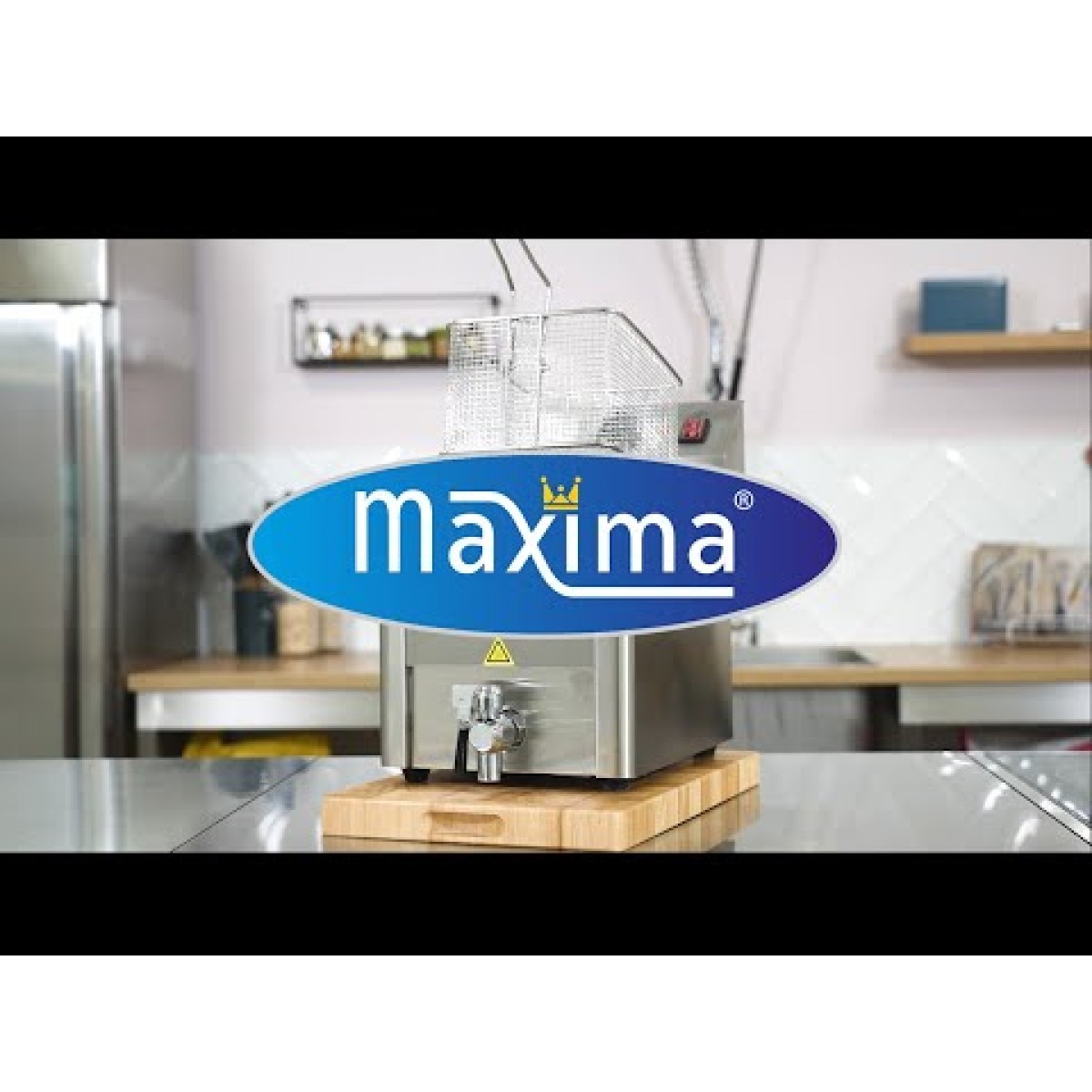 Deep Fryer - 8L - 1 Basket - with Drain Tap