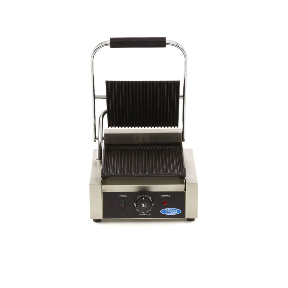 Contact Grill - Grooved - Single Grill Plate - 22cm