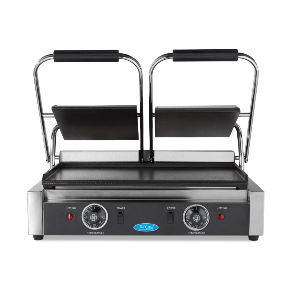 Contact Grill - Smooth - Double Grill Plate - 2 x 22cm
