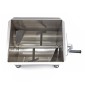 Meat Mixer - 20L - 16kg Meat - Single Axle - Manual