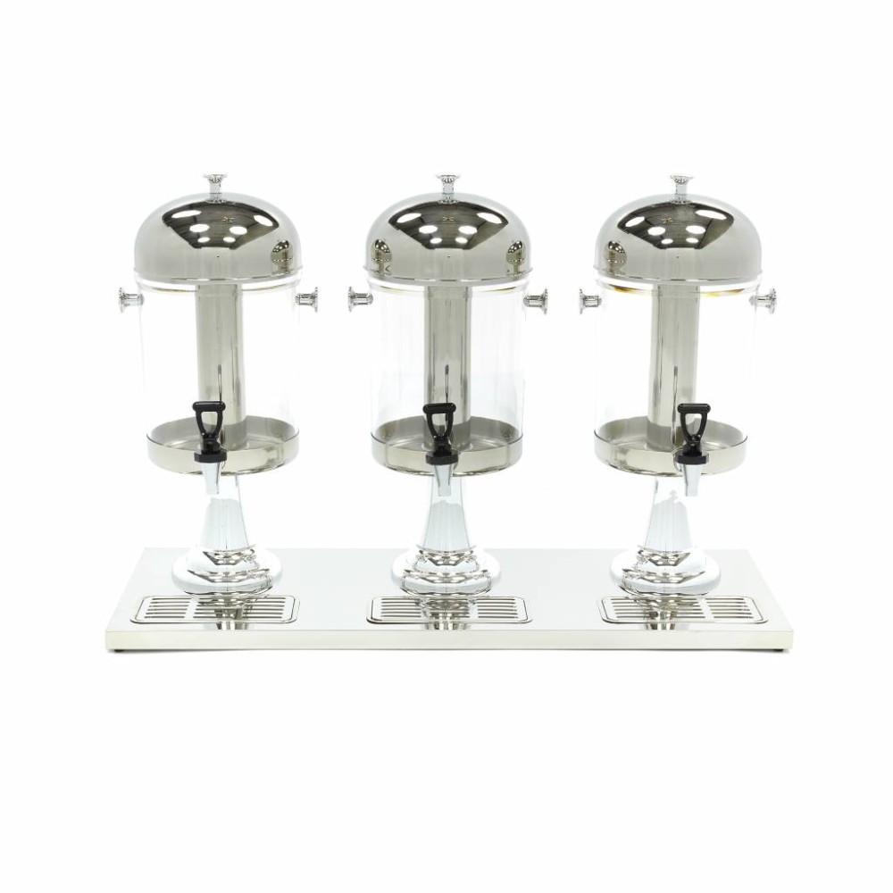 Drinks Dispenser - 3 x 8L - Central Cooling Tube - Works Without Power