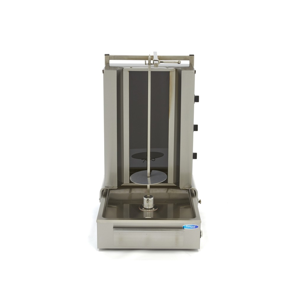 Kebab Grill - 3 Burners - 40kg Meat - Electric
