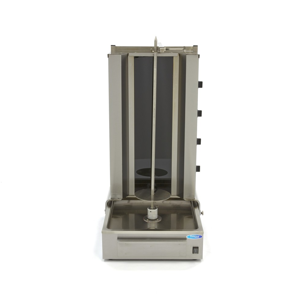 Kebab Grill - 4 Burners - 70kg Meat - Electric