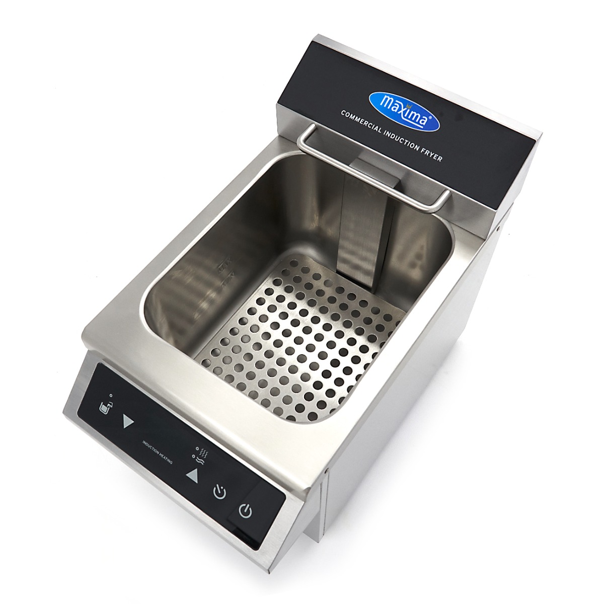 Deep Fryer - 8L - 1 Basket - Induction - with Drain Tap