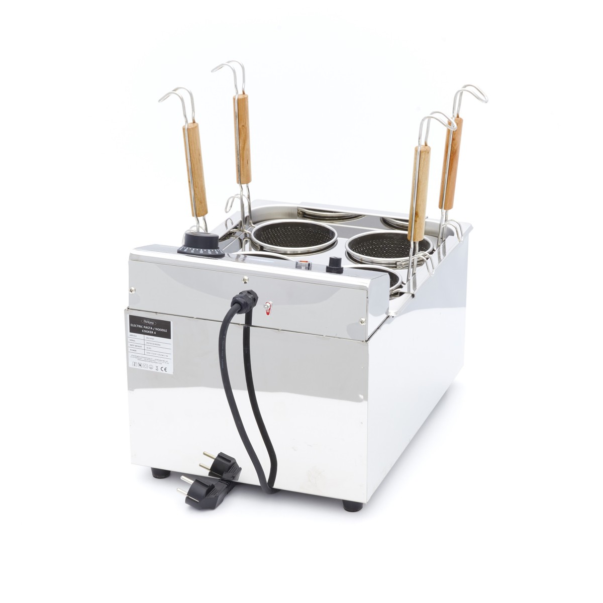 Pasta Cooker - 4 x 2L - incl 4 Baskets