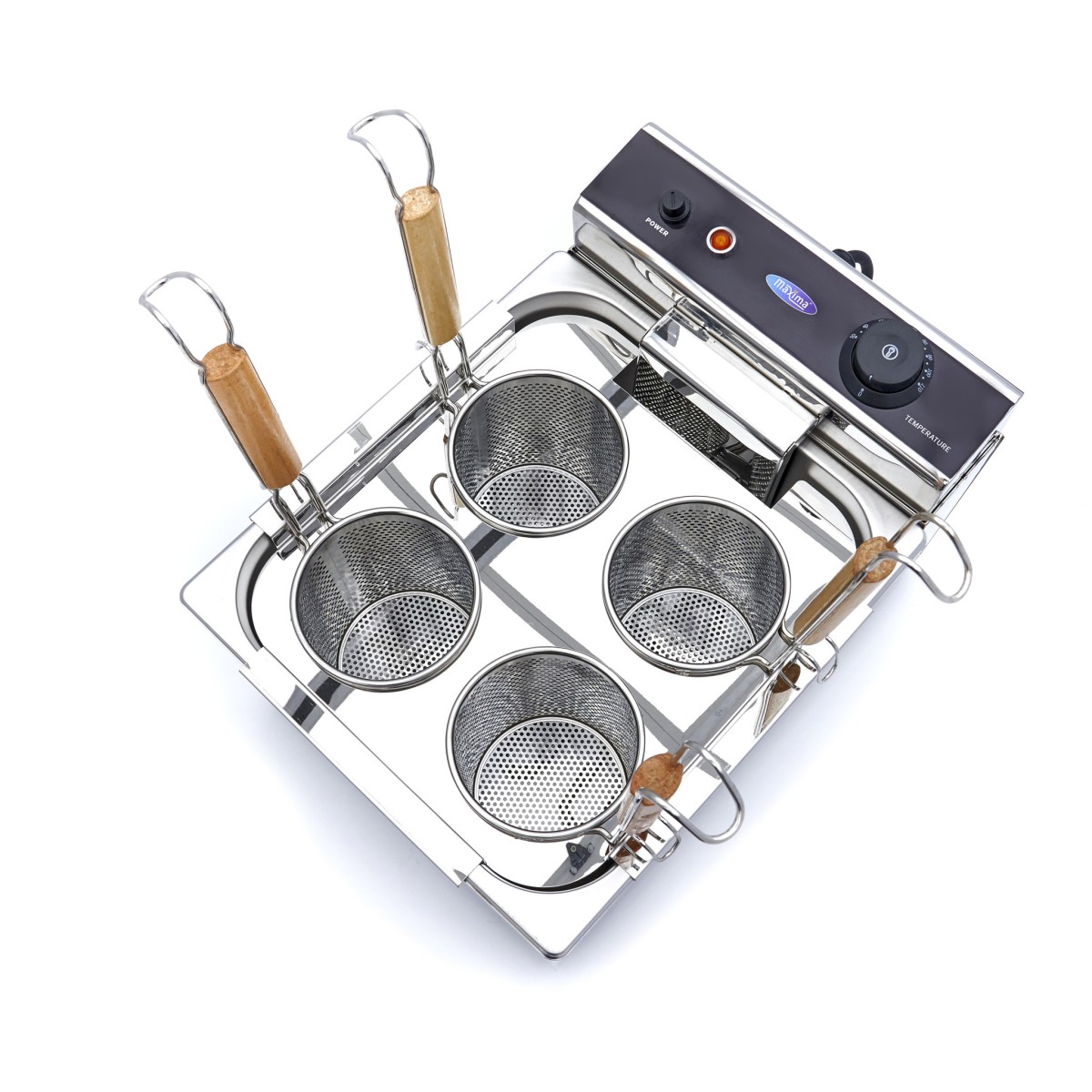 Pasta Cooker - 4 x 2L - incl 4 Baskets