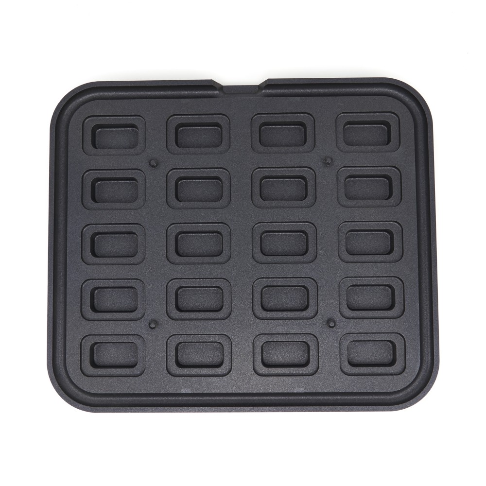 Tartlet Mould - Rectangle - 64x41/45x22 mm - 20 pieces