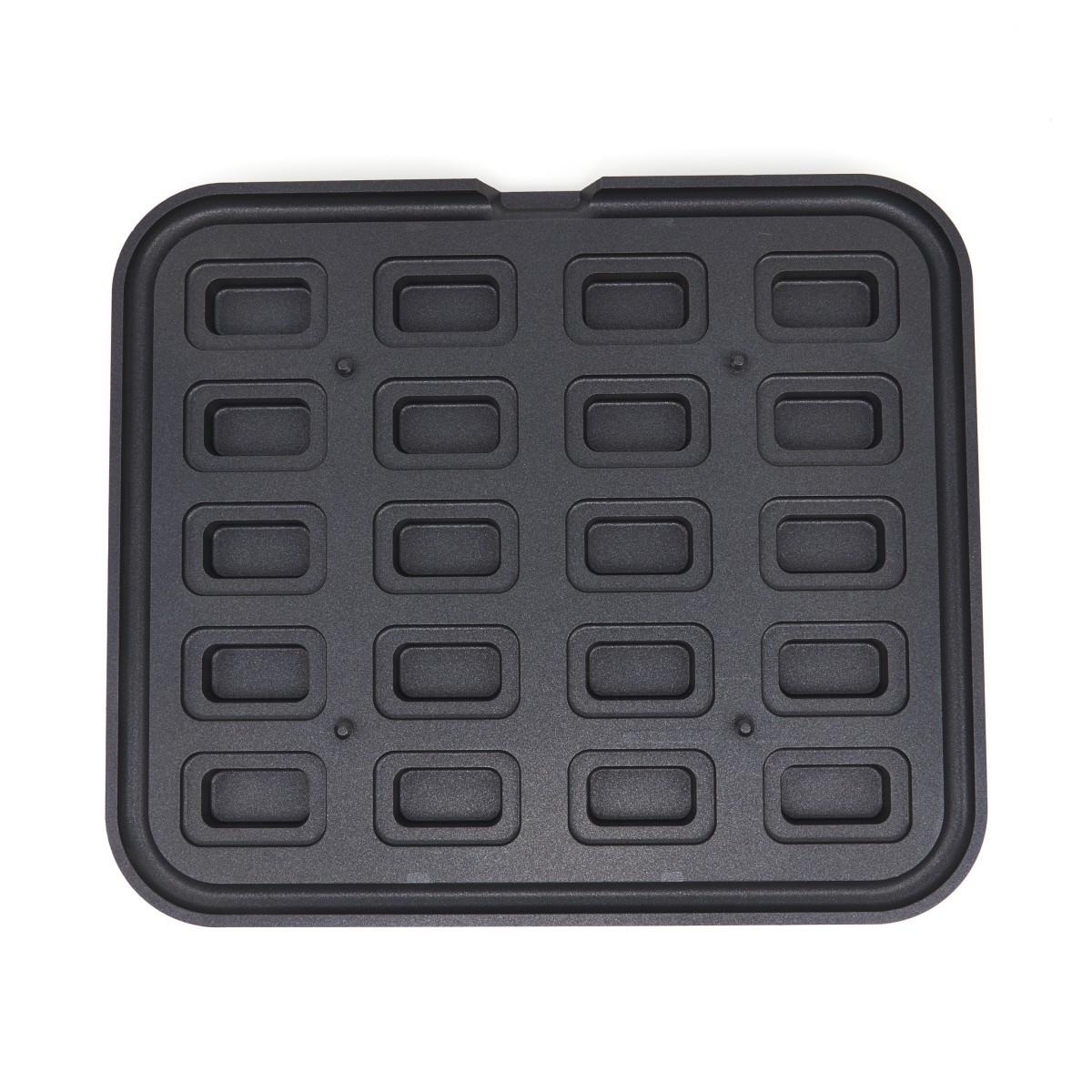 Tartlet Mould - Rectangle - 64x41/45x22 mm - 20 pieces