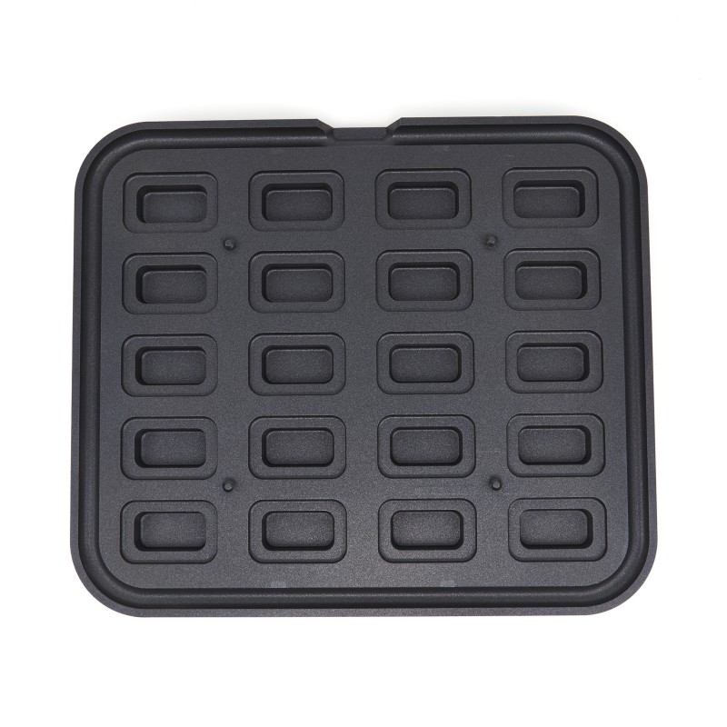Tartlet Mould - Rectangle - 64x41/45x22 mm - 20 pieces