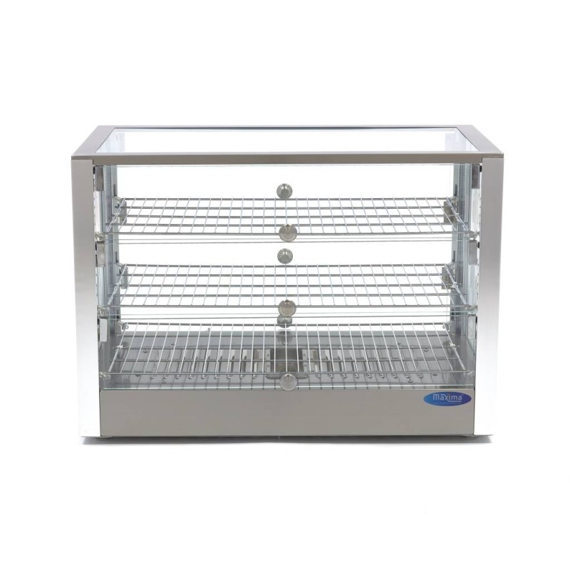 Heated Food Display - 115L - 70cm - 3 Shelves