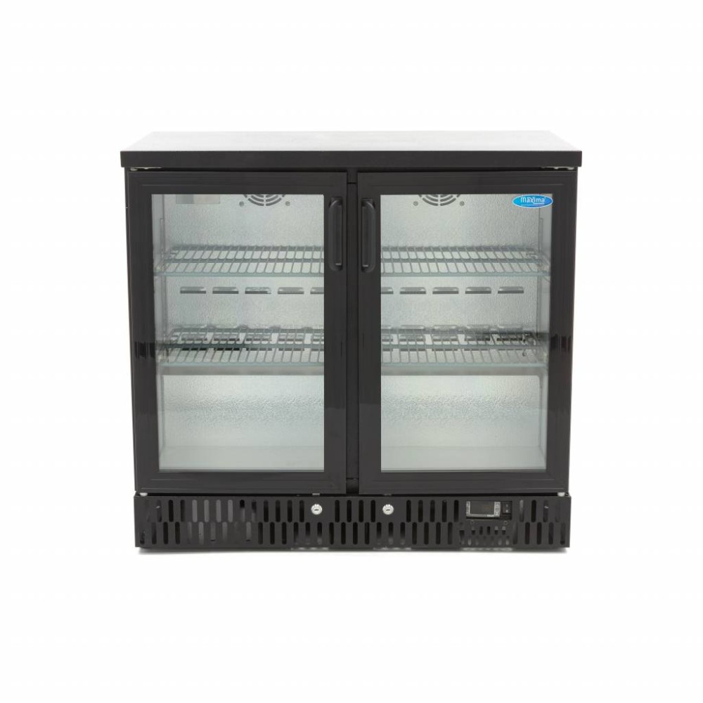 Drinks Fridge - 2 Hinged Doors - 4 Adjustable Shelves
