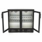 Drinks Fridge - 2 Hinged Doors - 4 Adjustable Shelves